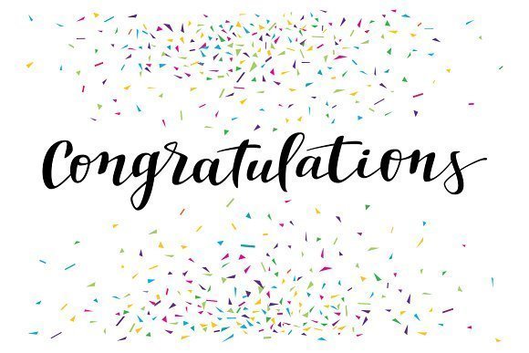 Congratulations to our New Award Winners