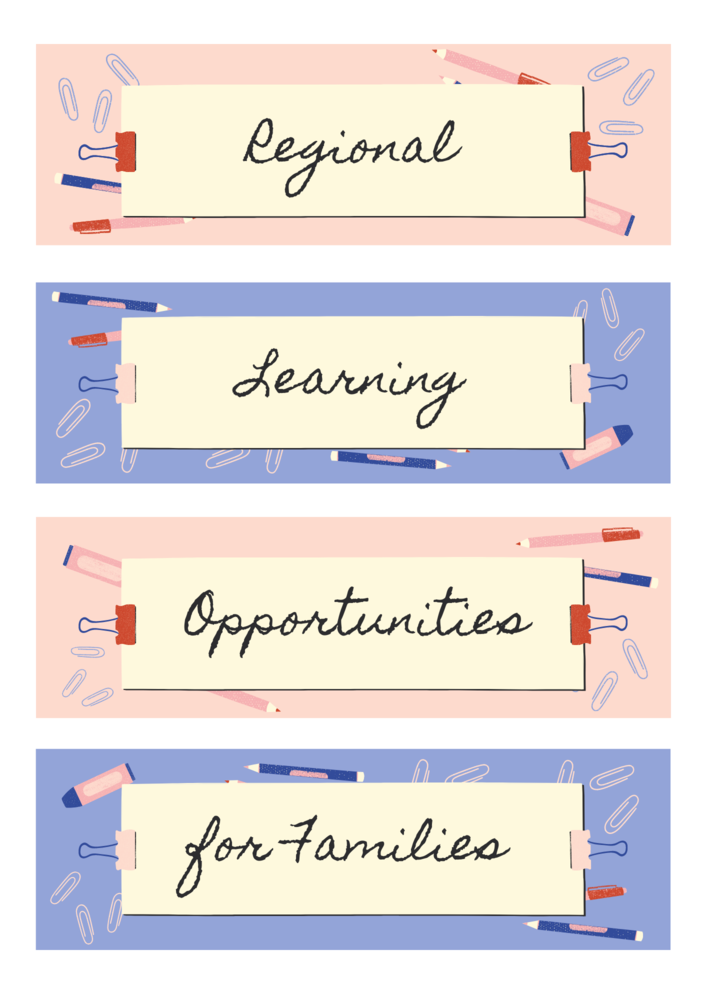 Regional Learning Opportunities for Families provided by the Capital District EC and SA FACE Centers
