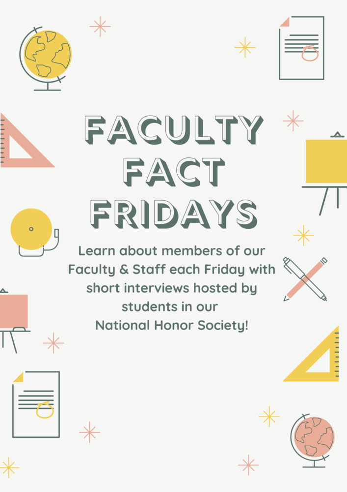 Faculty Facts Friday: Featuring Mr. Welkley 