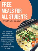 eNews Update: Free Meals for All Students extended 