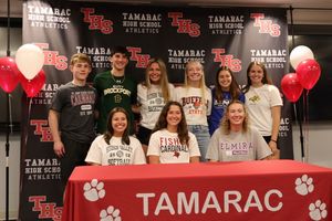 College Signing Day for Tamarac High School Athletes