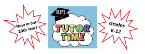 RPI Tutor Time - Virtual tutors available to grades K-12