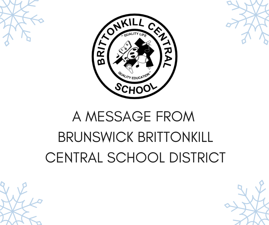 A message from the Brunswick CSD