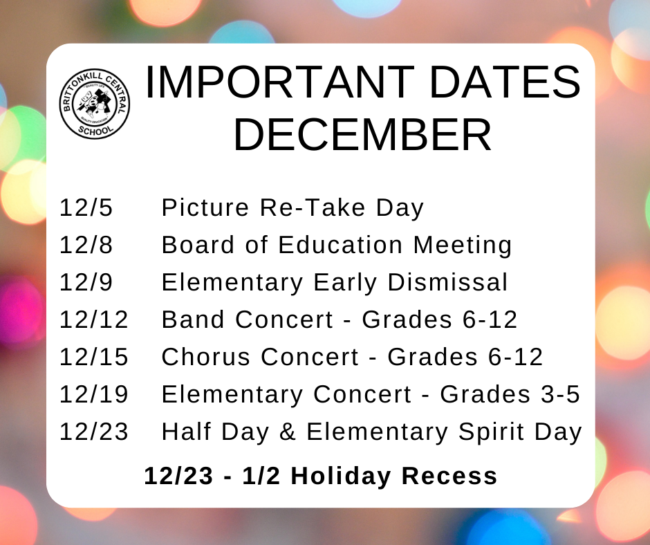 December Dates