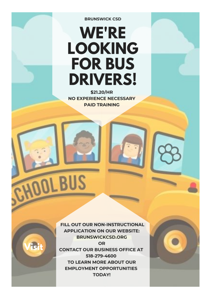 We are hiring bus drivers!